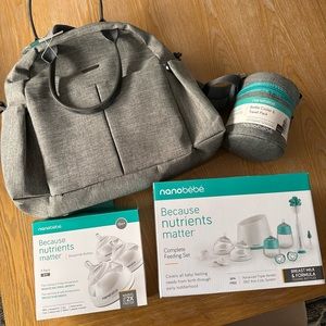 New in box nanobebe bundle